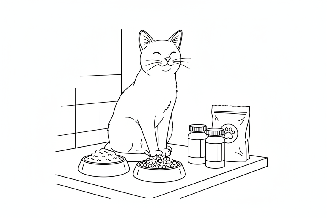 Cat Nutrition Guide: Wet Food, Dry Food & Supplements Explained