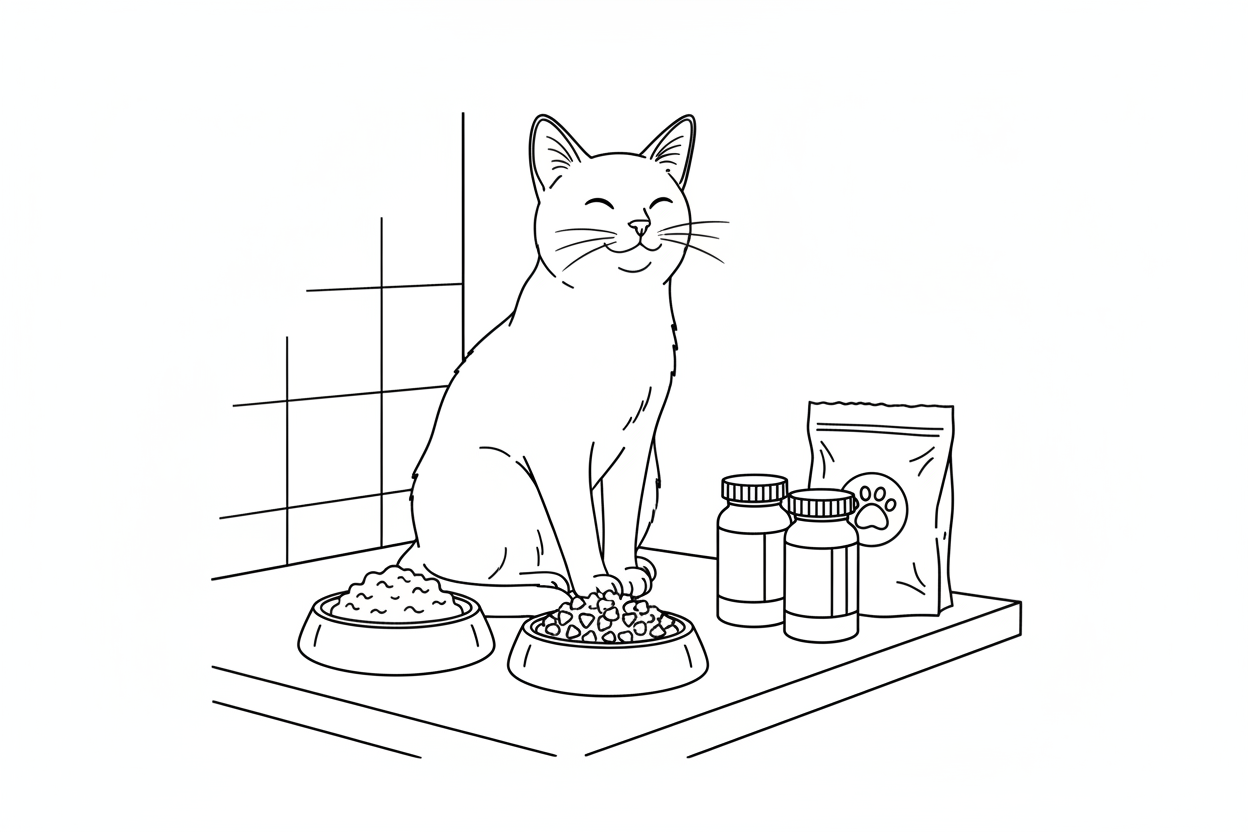 Cat Nutrition Guide: Wet Food, Dry Food & Supplements Explained