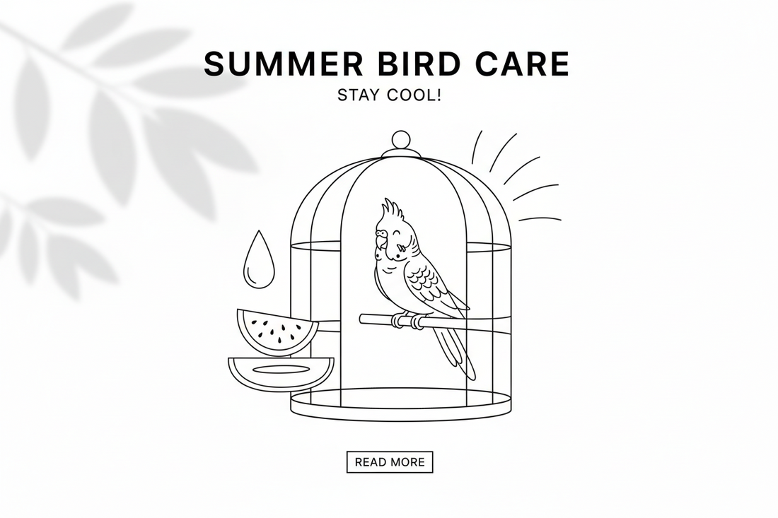 Summer Bird Care: Hydration, Shade & Diet Tips for 2026