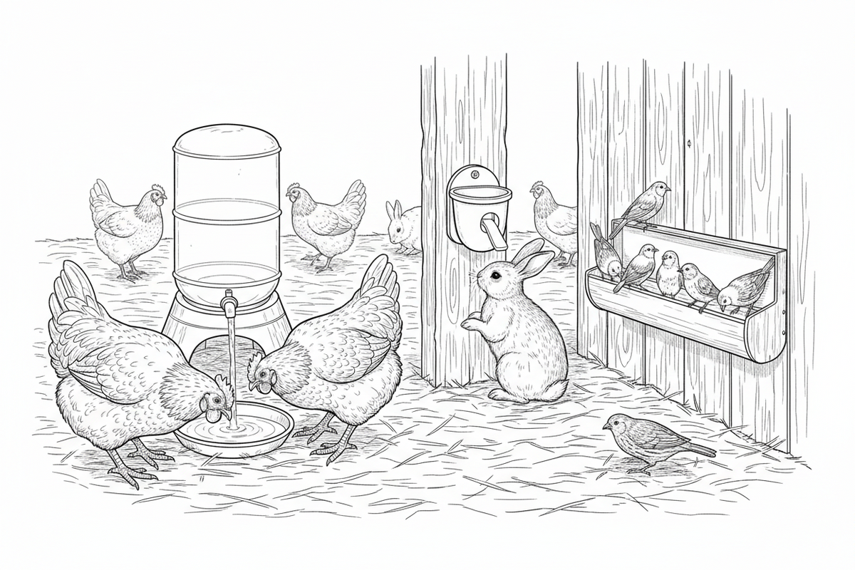 The Complete Guide to Watering Systems for Poultry, Rabbits & Small Pets