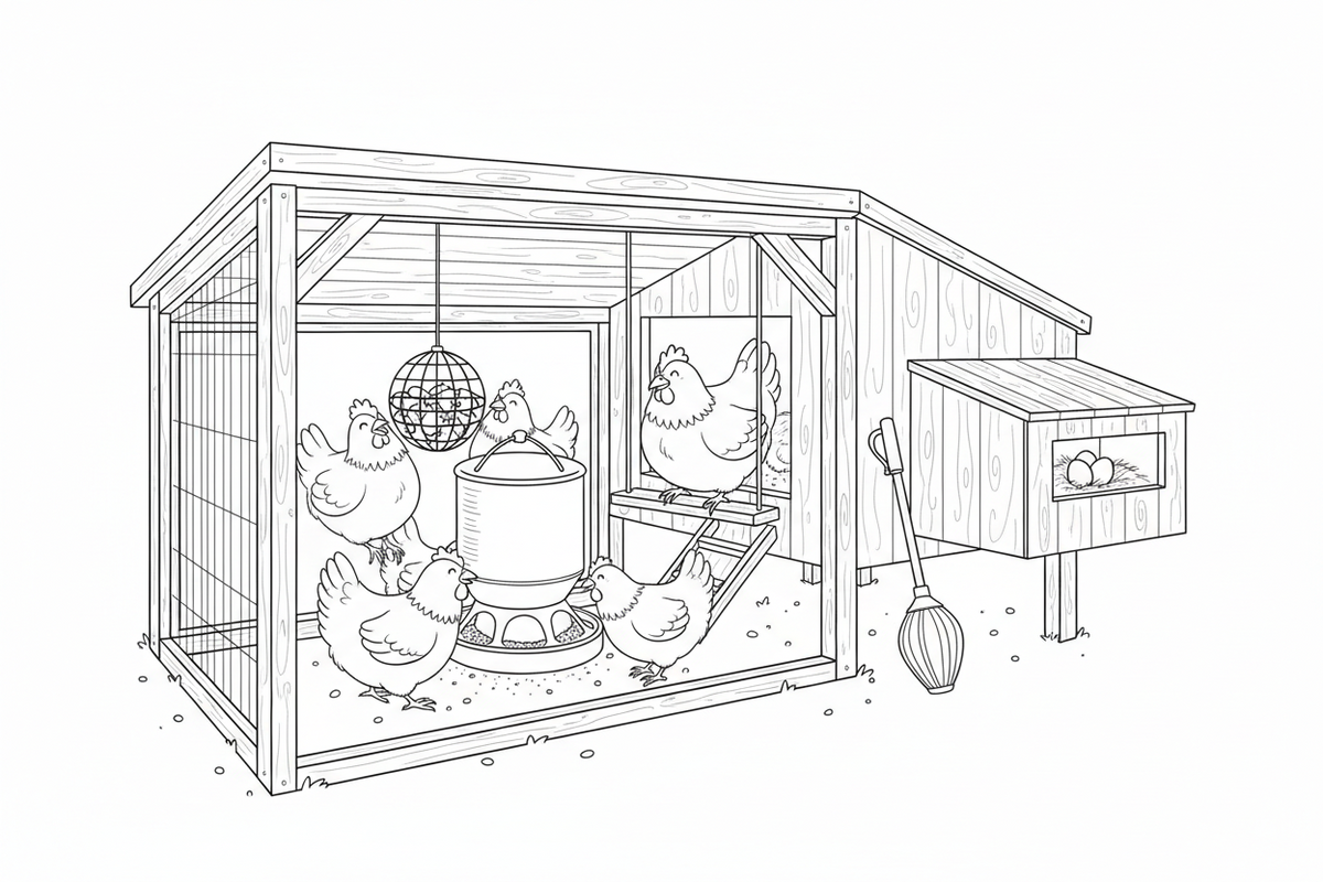 The Backyard Chicken Keeper's Guide to Feeding, Enrichment & Coop Care