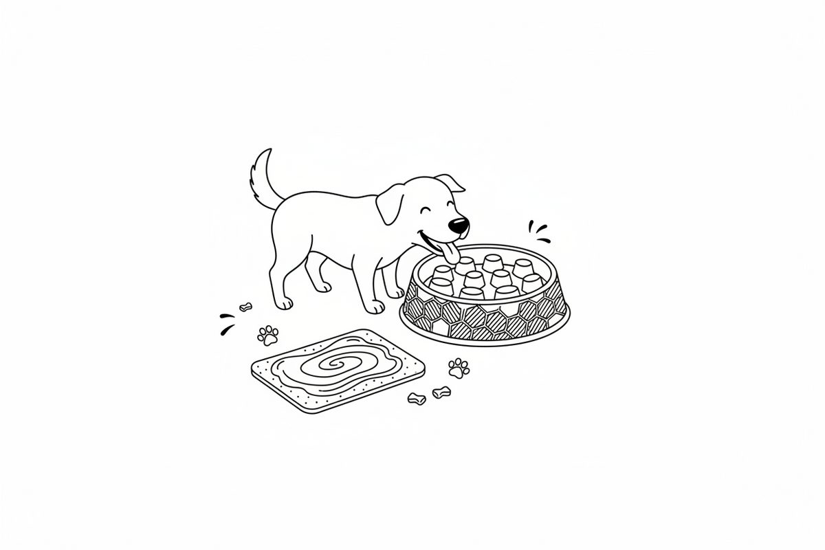 Slow Feeder Dog Bowls & Lick Mats: Benefits & Best Options