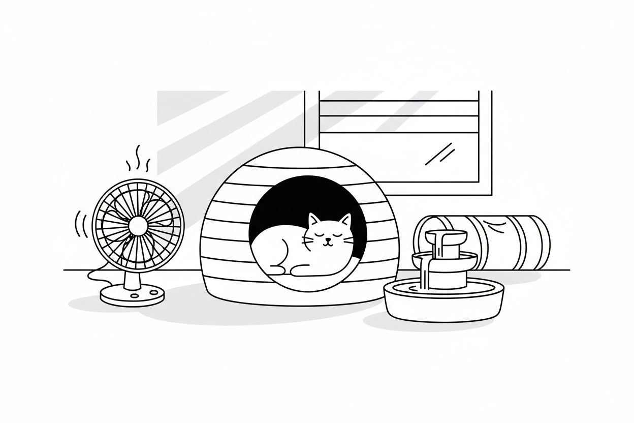 Keeping Your Cat Cool Indoors All Summer: Tips & Top Products for 2026