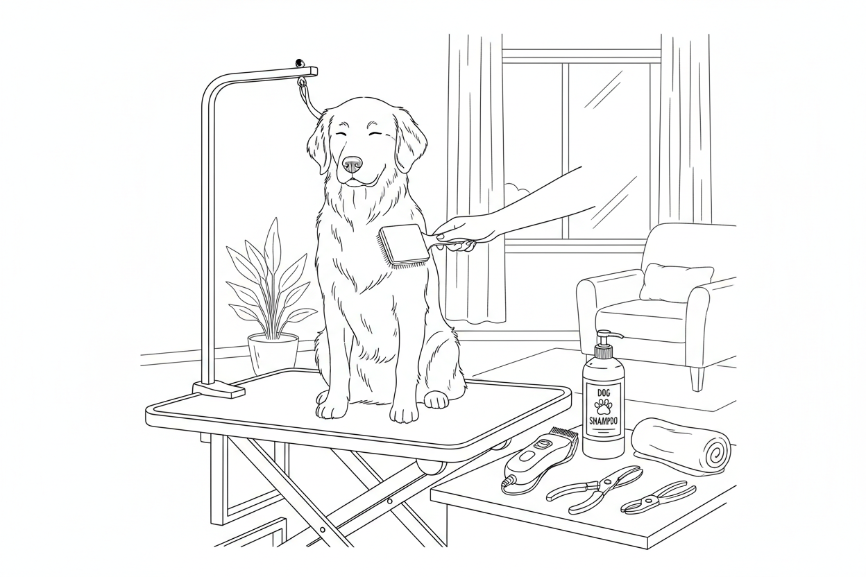 Dog Grooming at Home: Brushes, Clippers & Bathing Essentials