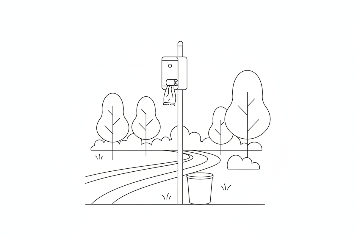 Dog Station Setup Guide: Poop Bag Dispensers for Parks, Yards & Trails
