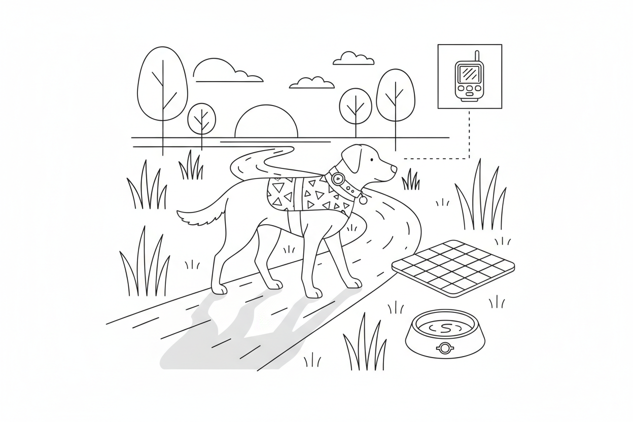 Outdoor Pet Safety: Reflective Gear, GPS & Summer Essentials