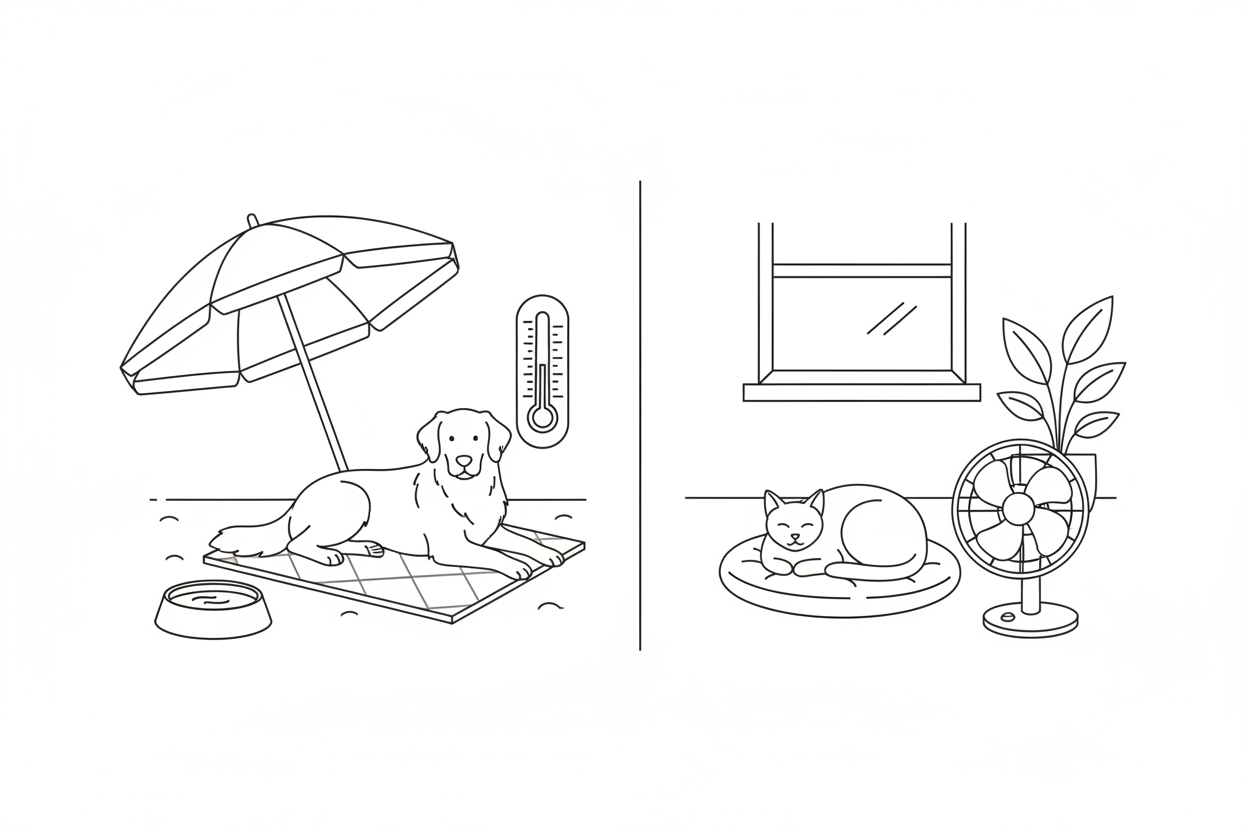 Seasonal Pet Care: Keeping Dogs & Cats Safe in Summer Heat