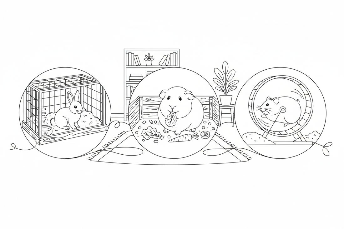 Small Pet Care Guide: Rabbits, Guinea Pigs & Hamsters
