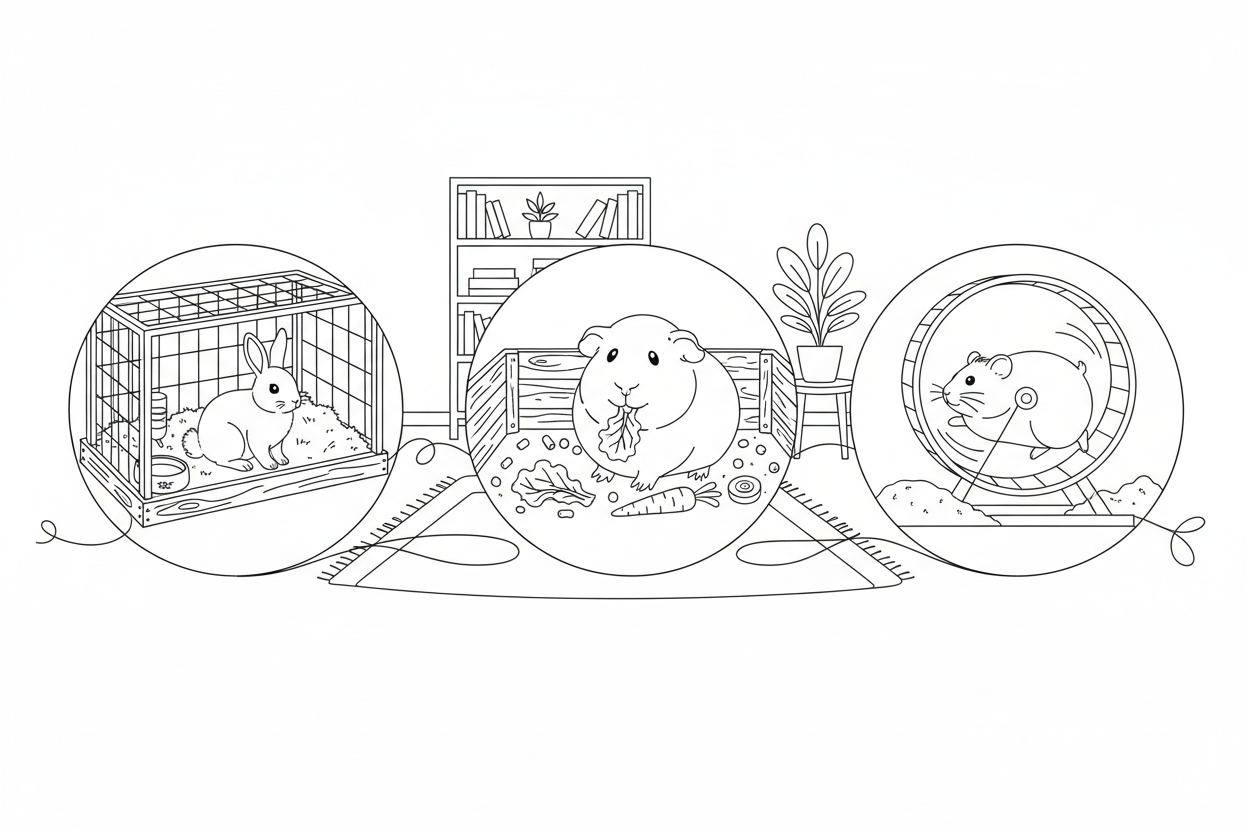 Small Pet Care Guide: Rabbits, Guinea Pigs & Hamsters