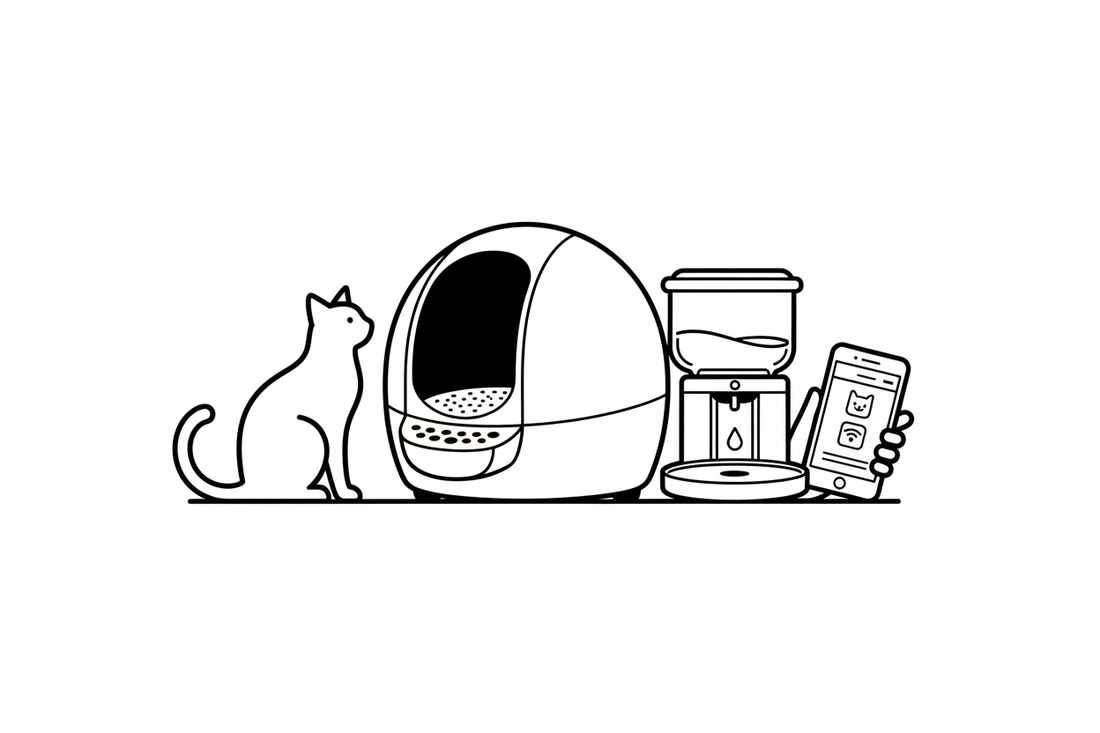 Smart Pet Tech: Self-Cleaning Litter Boxes, Water Dispensers & App-Controlled Gadgets