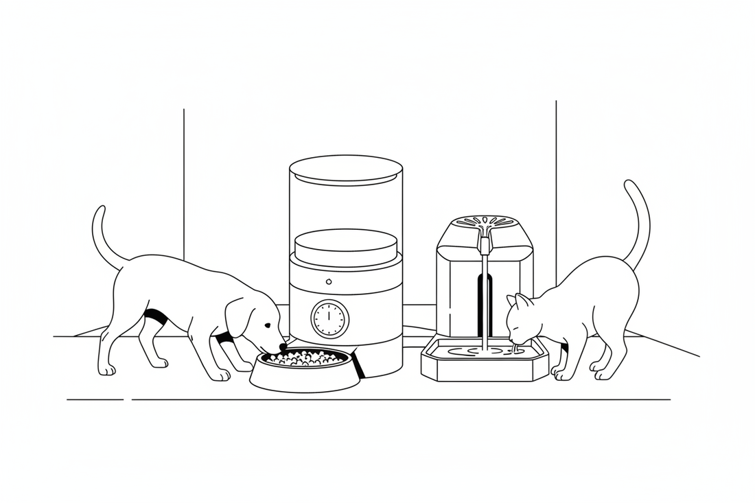 The Best Automatic Pet Feeders & Water Dispensers for Busy Pet Owners