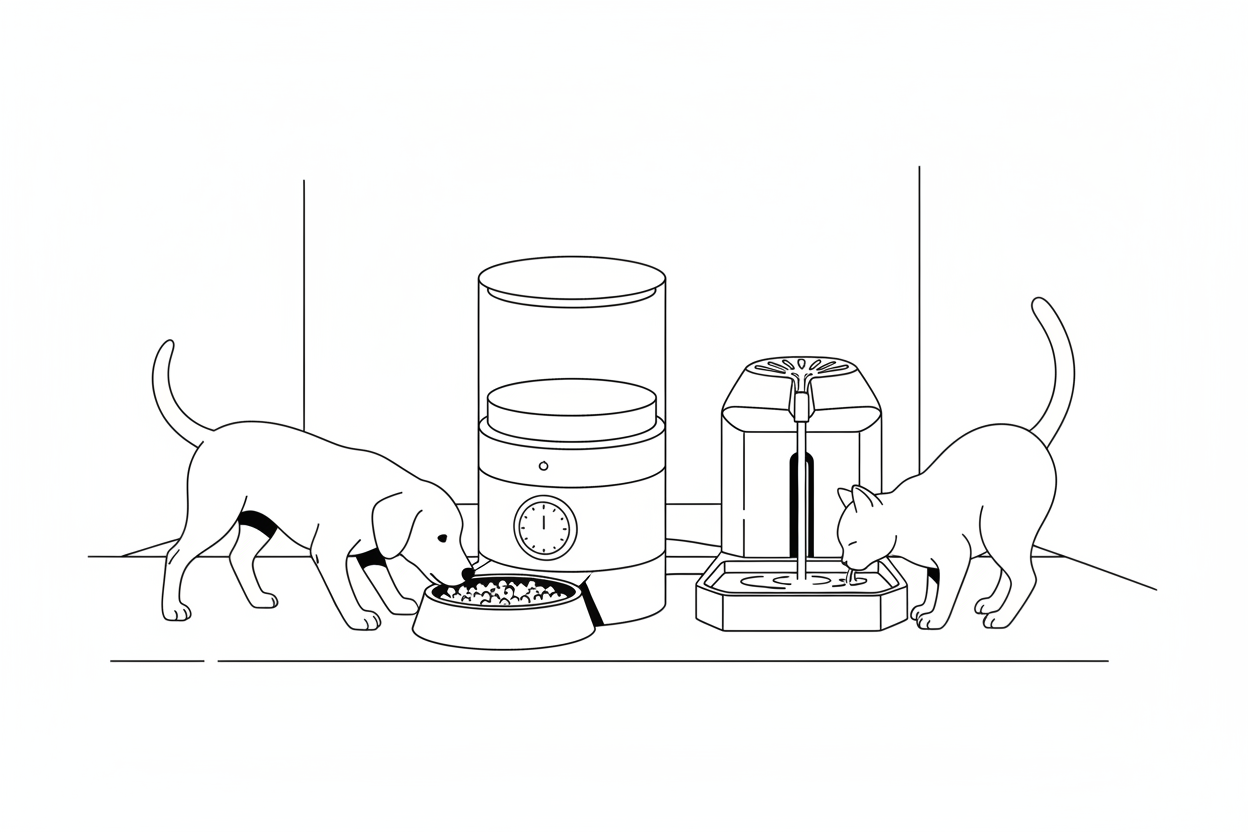 The Best Automatic Pet Feeders & Water Dispensers for Busy Pet Owners