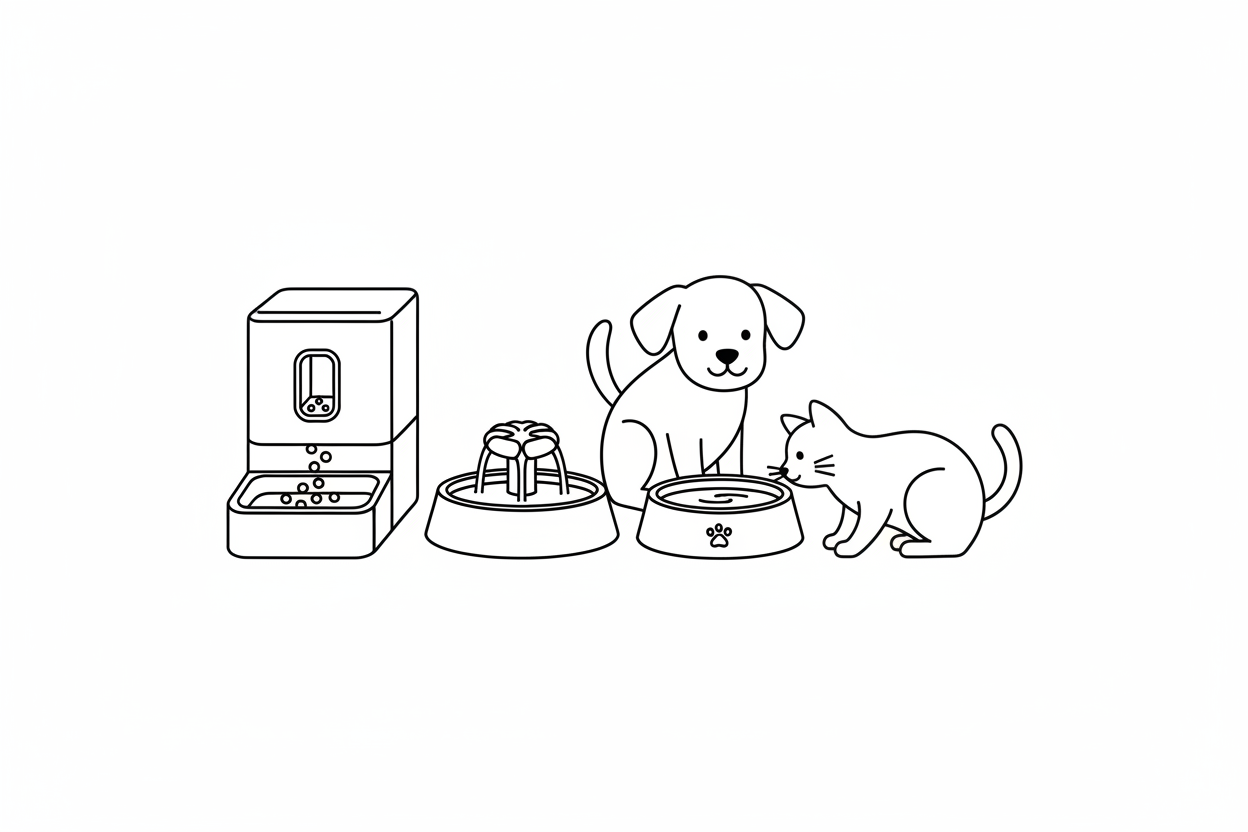 Automatic Feeders & Water Fountains