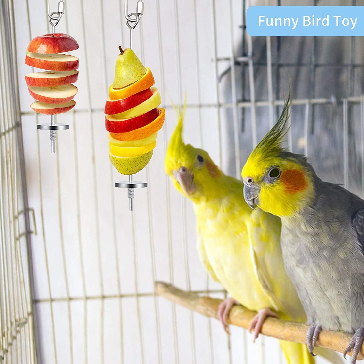 3Pcs Bird Food Holder