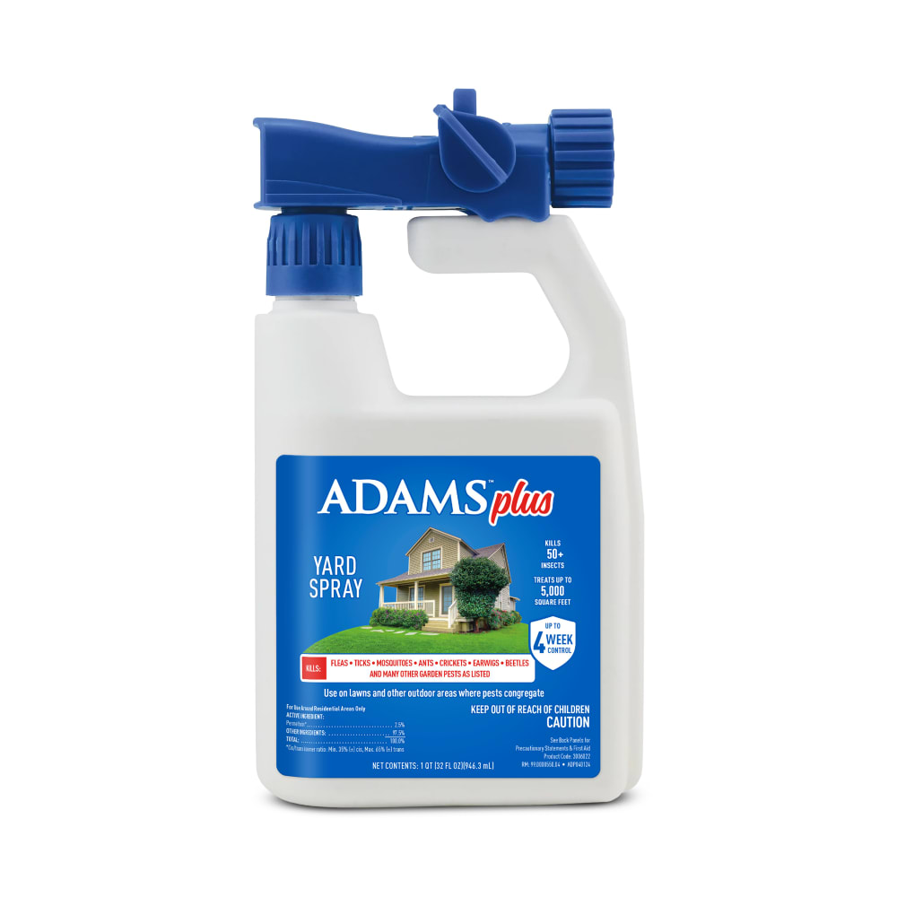 Adams Complete Indoor & Outdoor Flea Treatment System for Medium Dogs 15–30 lbs