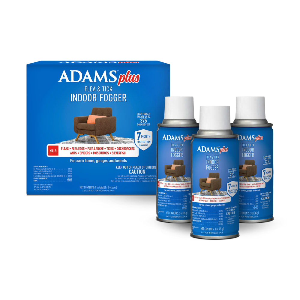 Adams Complete Indoor & Outdoor Flea Treatment System for Medium Dogs 15–30 lbs