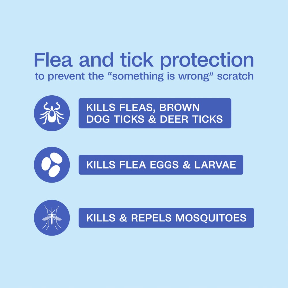 Adams Plus Flea & Tick Spot On 3 Doses 30 Day Control for Large Dogs 31-60lbs