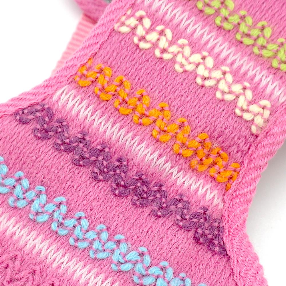 Small and Medium-sized Dog Colored Fleece Corset
