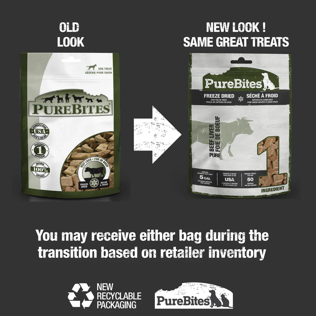 Pure Bites Beef Freeze Dried Dog Treats