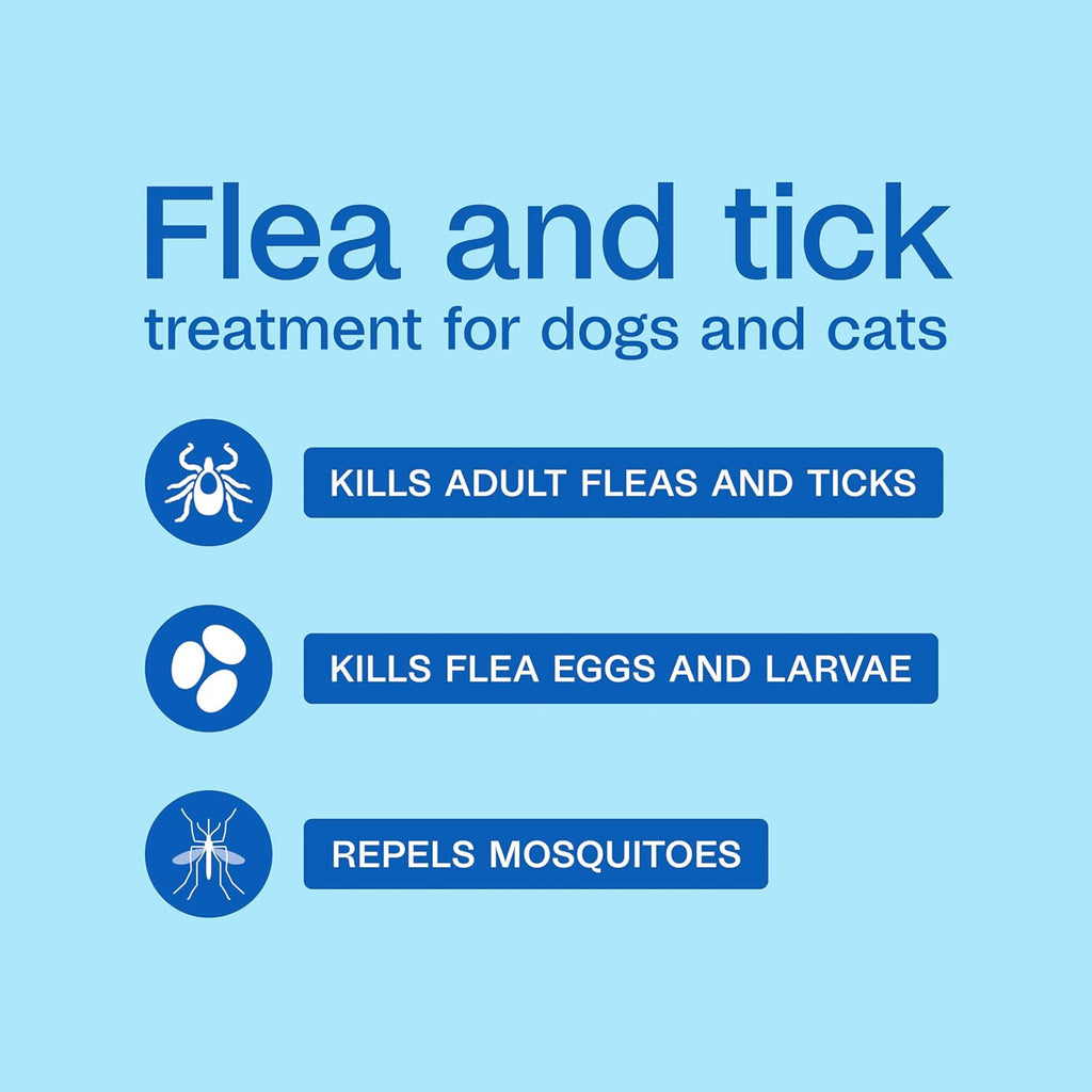 Adams Plus Pet Fleas & Ticks Spray for Cats and Dogs 16 oz.