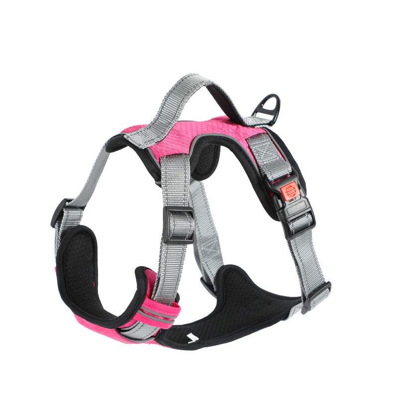 Dog Hand Holding Rope Vest Dog Chest Strap