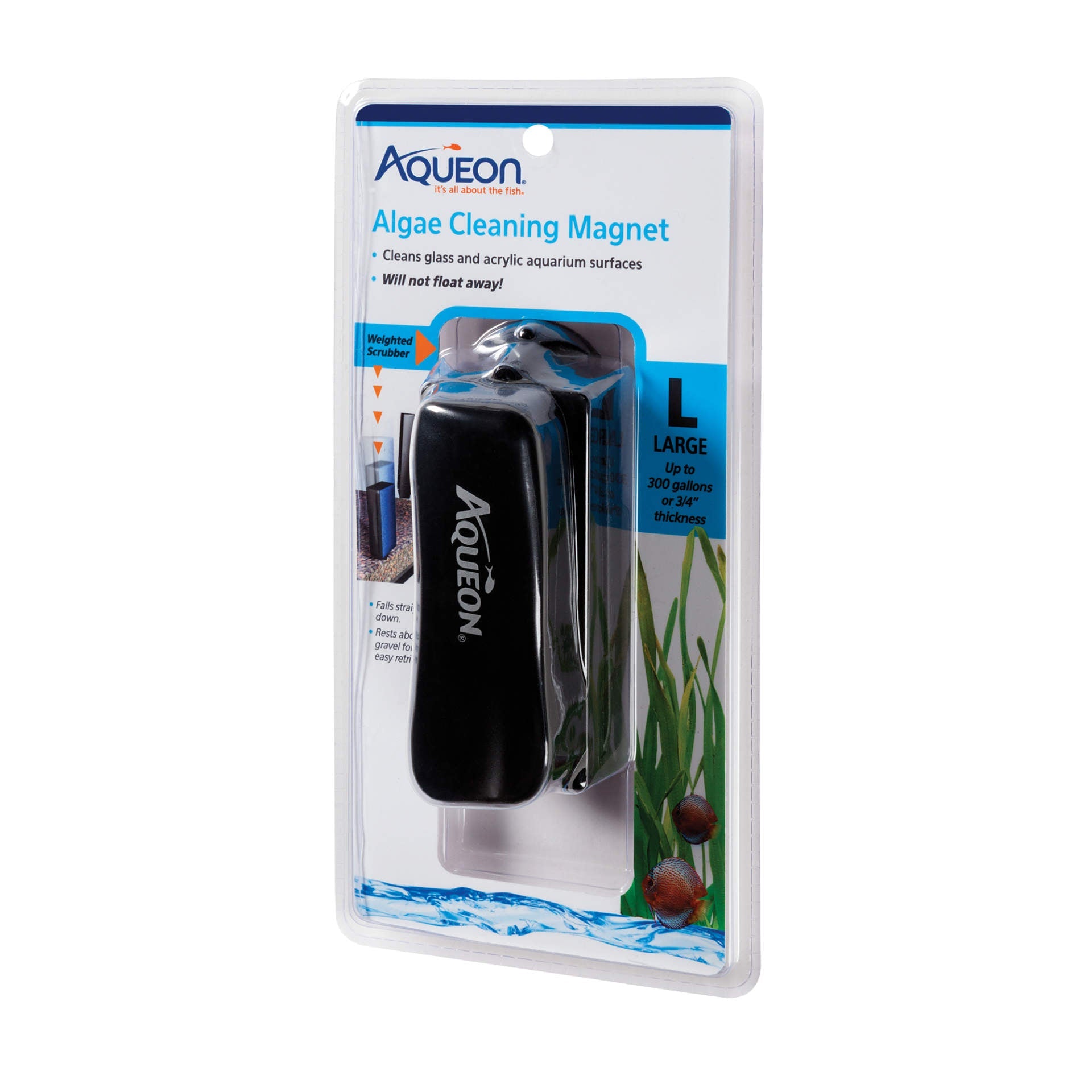 Aqueon Algae Cleaning Magnets Large Removes Algae Aquariums