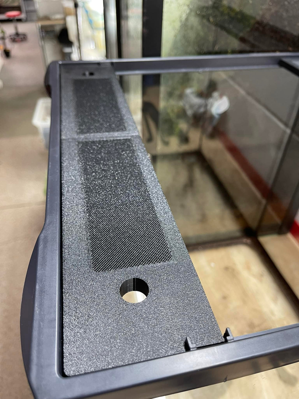 Custom Replacement Top for 36" Exo Terra Terrariums – Humidity Retaining with Fly-Proof Ventilation