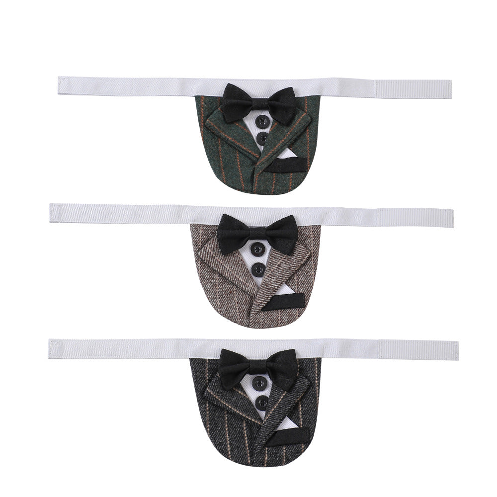 Triangular Wedding Napkin Pet Suit