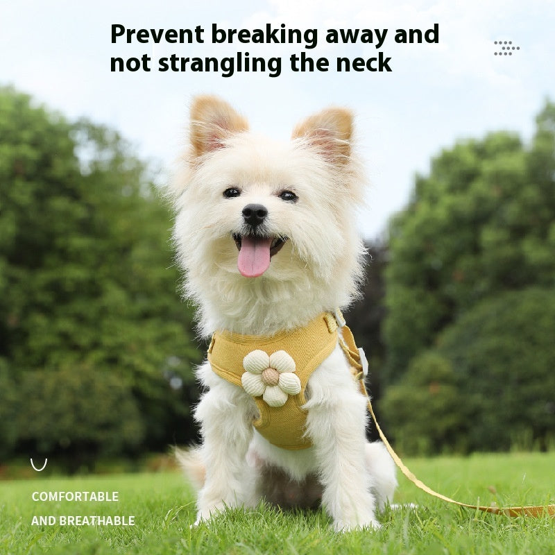 Dog Rope Leash Vest-style Chest Strap Dog Leash