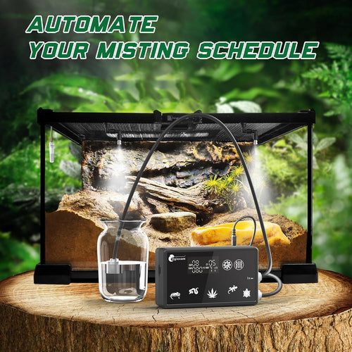 Automatic Reptile Mister System Smart Humidifier Timer Terrarium