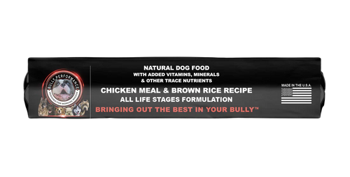 Bully Performance All Life Stage Dog Food 30% Protein 20% Fat 40lbs.