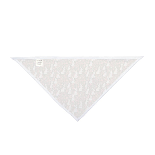 Blushing Meadow Bunny Parade Pattern - Pet Bandana Pet Zen