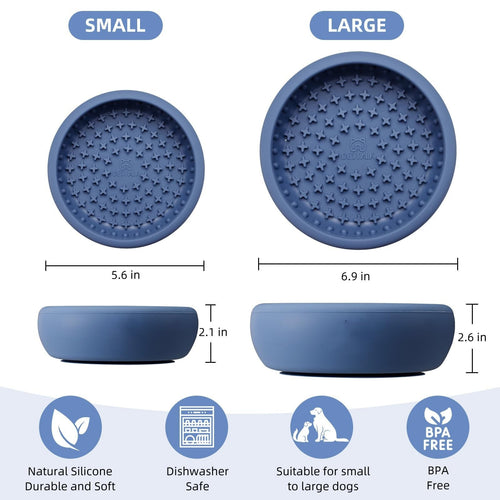 Anti-slip Frozen Licking Bowl For Cats And Dogs To Help Relieve Anxiety