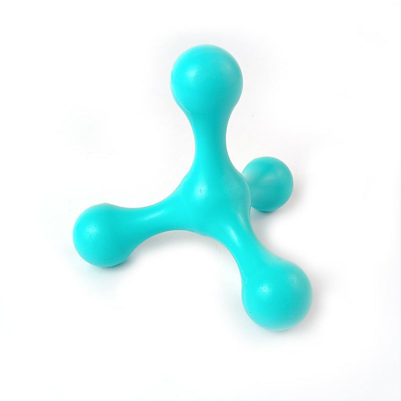 Silicone Toy For Small And Medium Dogs Biter Grinding Teeth Relieves Boredom Three Legs