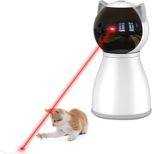 Automatic Cat Laser Toy – Motion-Activated, Rechargeable Interactive Indoor Pet Toy