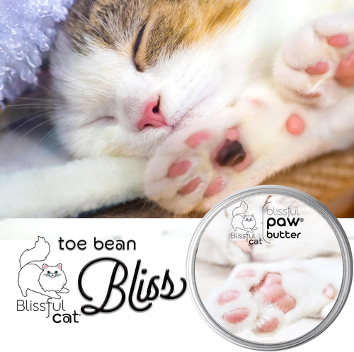 Blissful Cat Paw Butter Lick-Safe Balm Dry Cracked Pads Moisturizer 1oz