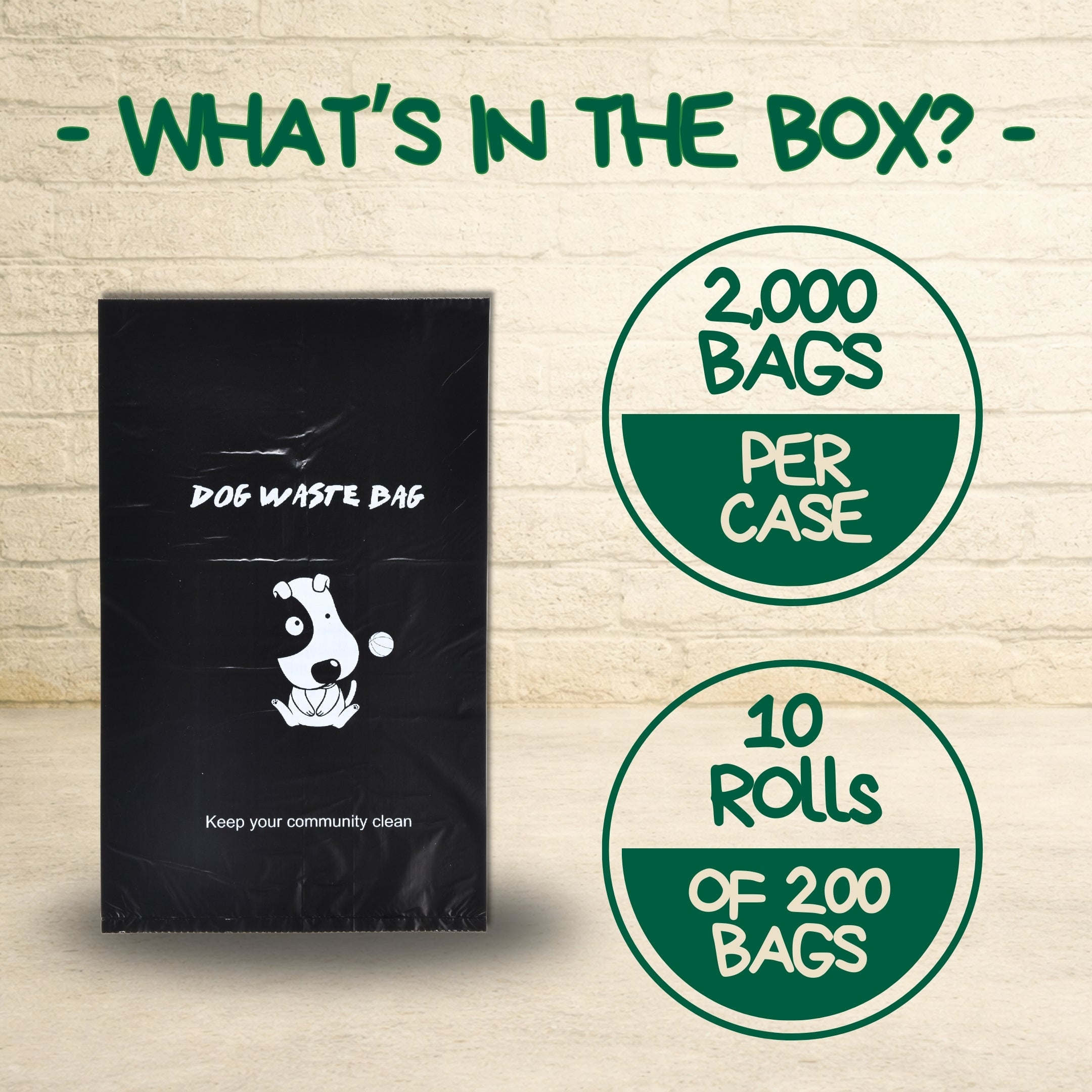 Recycled - Roll Bags ($)