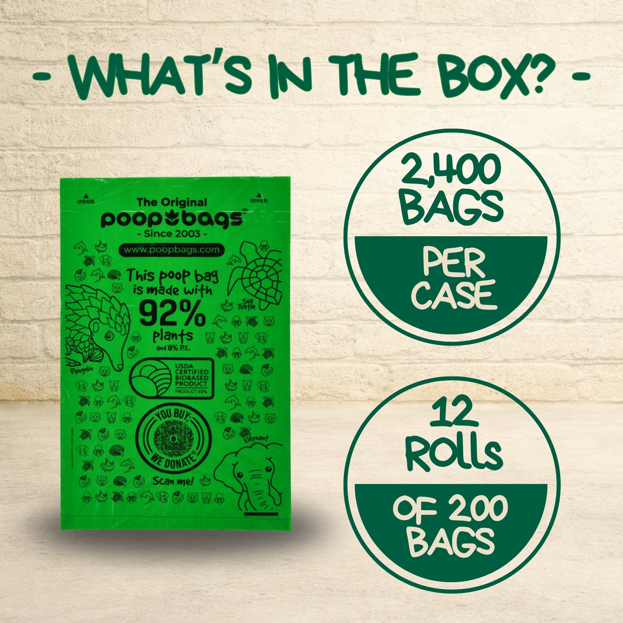 92% Plants - Roll Bags ($$$)