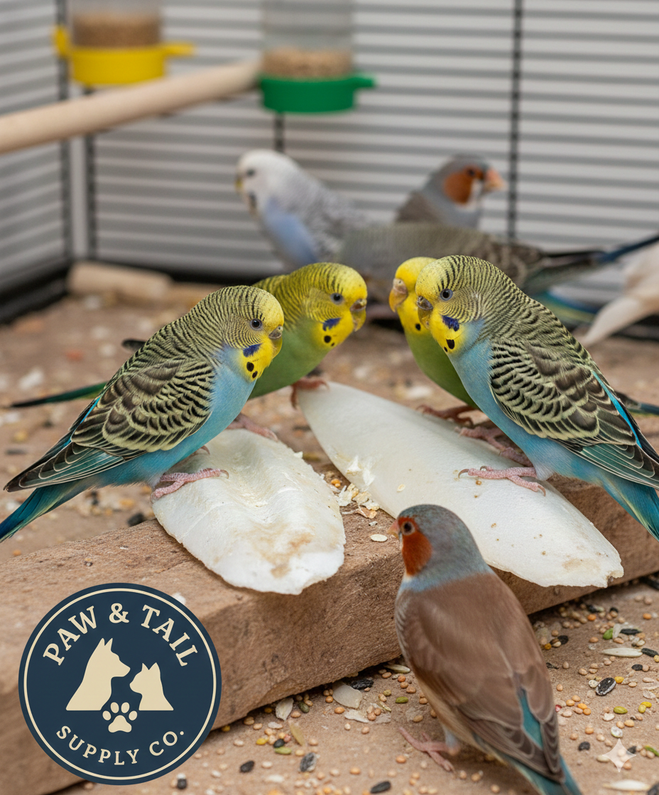 Cuttlebone Calcium Combo Pack 6” Natural Calcium for Birds & Reptiles