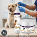 Piccardmeds4pets Pet Ear & Skin Care Kit Wipes + Ear Flush for Itch & Odor Pet Bundle