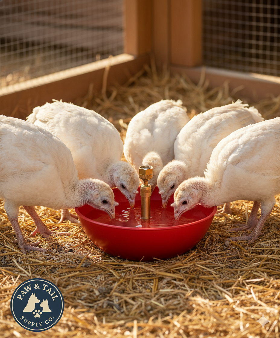 Little Giant King Size Automatic Poultry Water Fount Turkey 2550 1.5 Qt