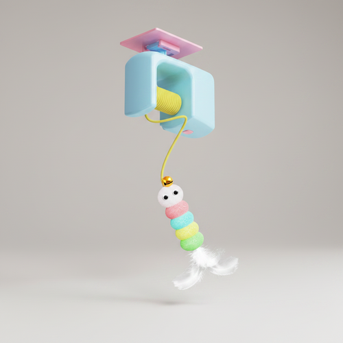 Automatic Hanging Yo-Yo Cat Teaser