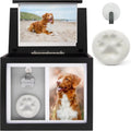 Pet Memorial Urn Keepsake Box for Dogs & Cats w/ Paw Print Kit & Album