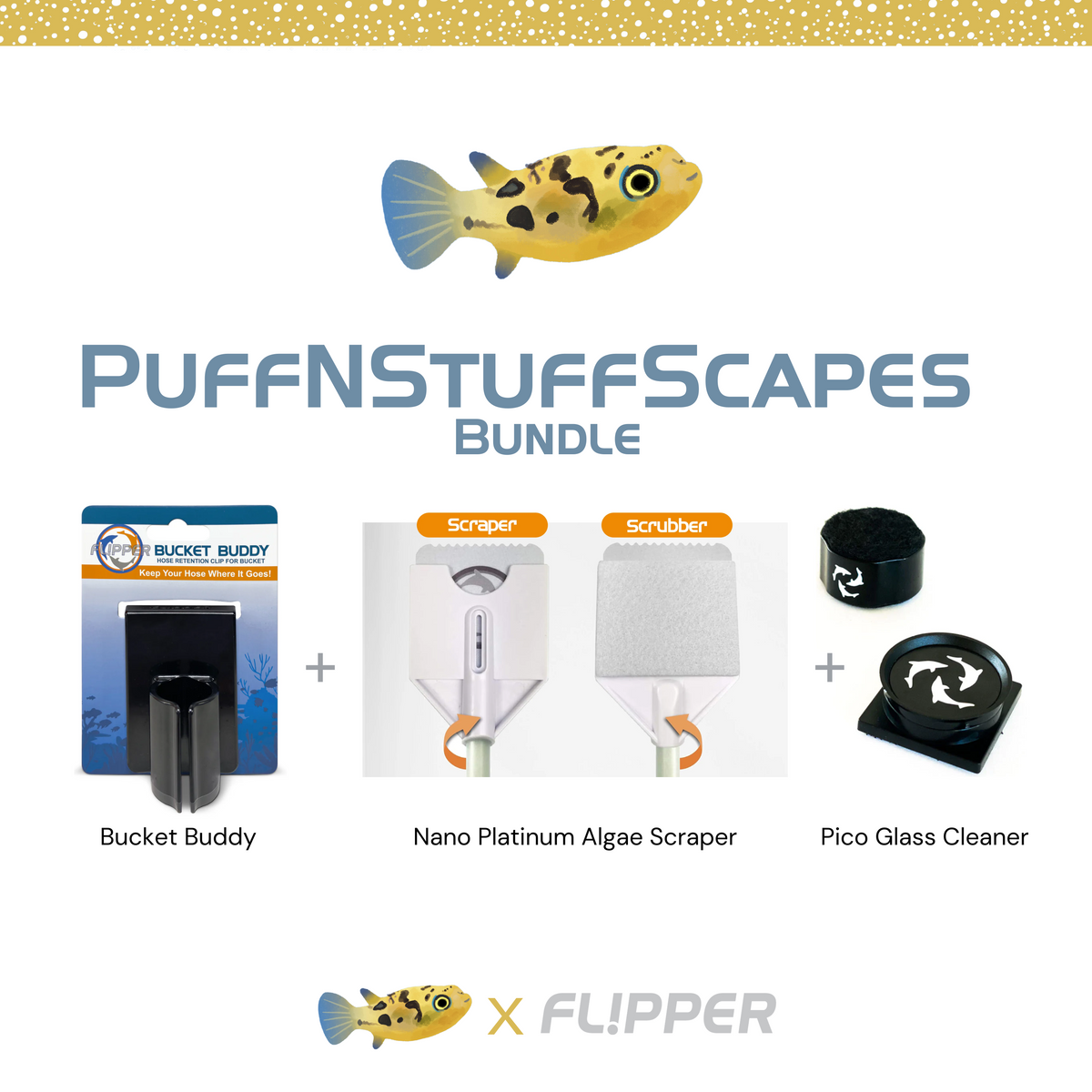 Flipper x PuffNStuffScapes