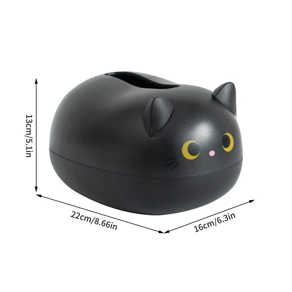 1PC Creative Cartoon Cute Simple Multi-Functional Storage Ornaments Tissue Box Pumping Paper Box Home Dining Room Coffee Table