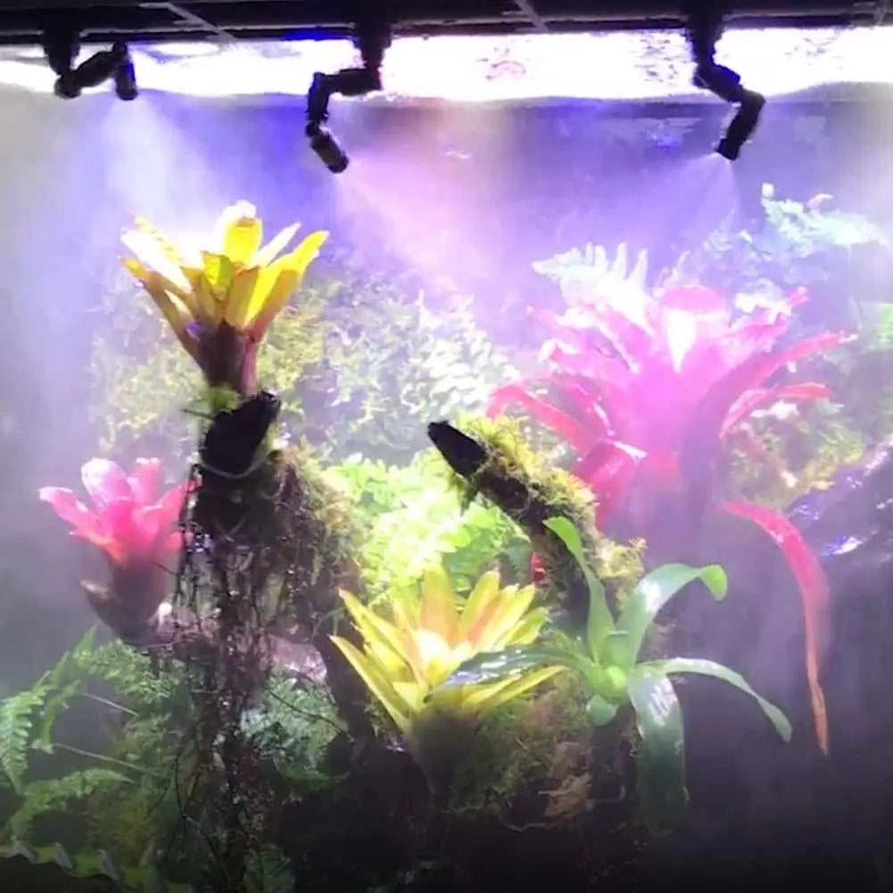 360° Adjustable Reptile Misting Nozzle – High-Pressure Fogger for Terrariums, Greenhouses, and Rainforest Enclosures