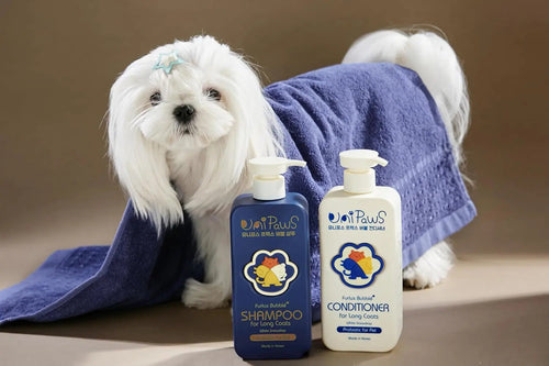 Biotin Dog Shampoo Long Coat Deshedding Probiotic 16.9oz