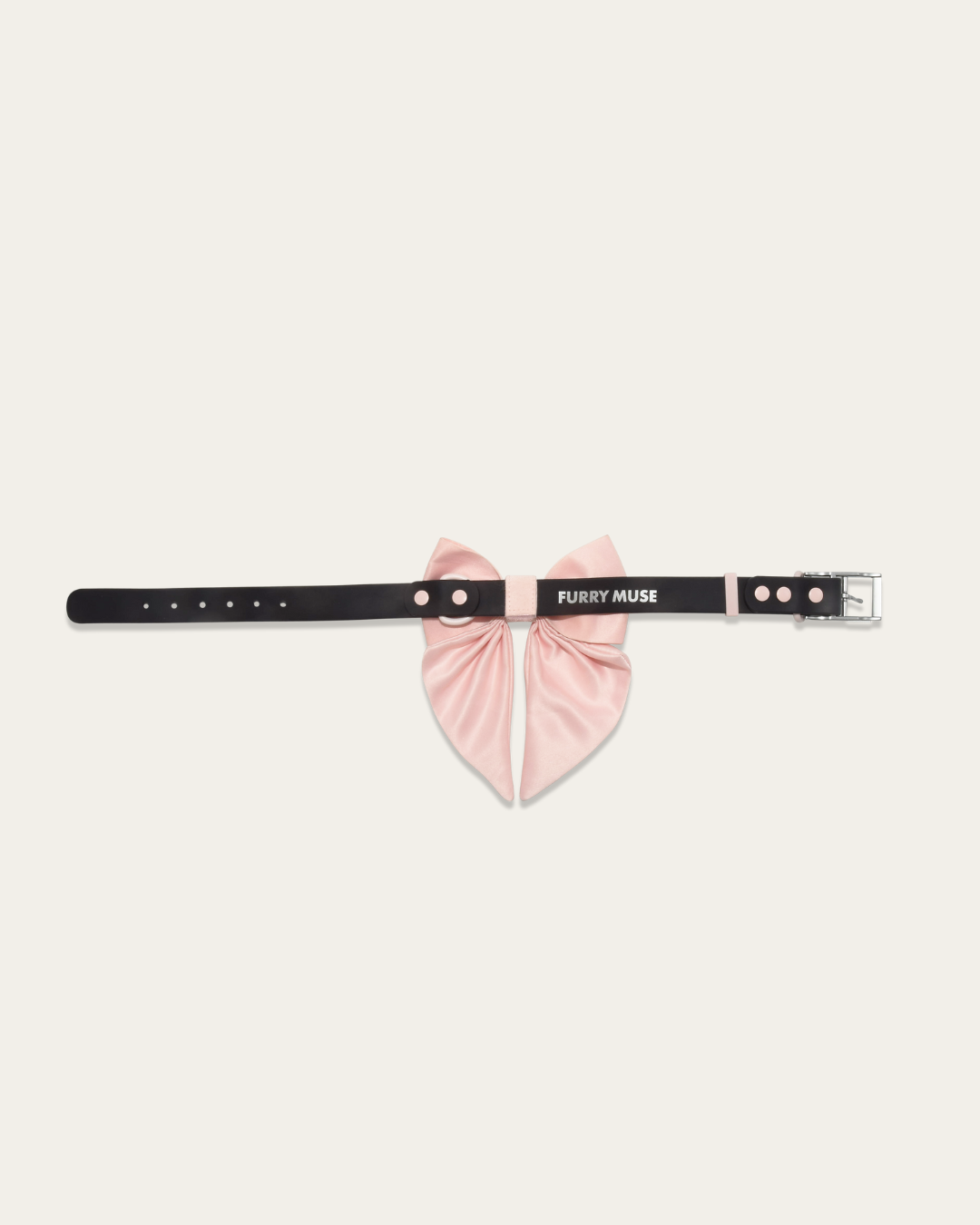 Satin Collar Bow - Blossom