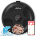 WiFi 6 Smart Cat & Small Dog Feeder with App Control, Wet & Dry Food, Ice Packs