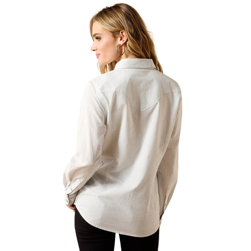 Ariat Women's Stella Western Snap Shirt – Long Sleeve Cowgirl Classic